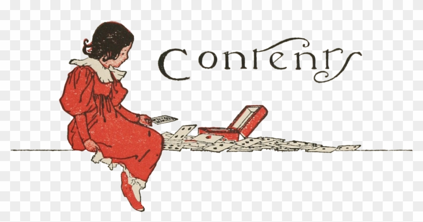 Alice's Adventures In Wonderland - Contents Png #892851