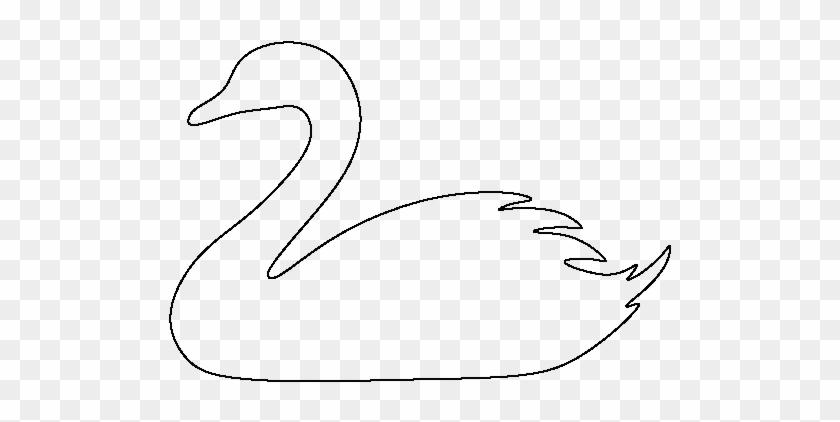Use The Printable Outline For Crafts, Creating Stencils, - Duck #892983