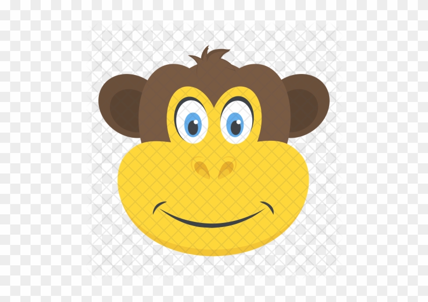 Baboon Head Icon - Cartoon #893728