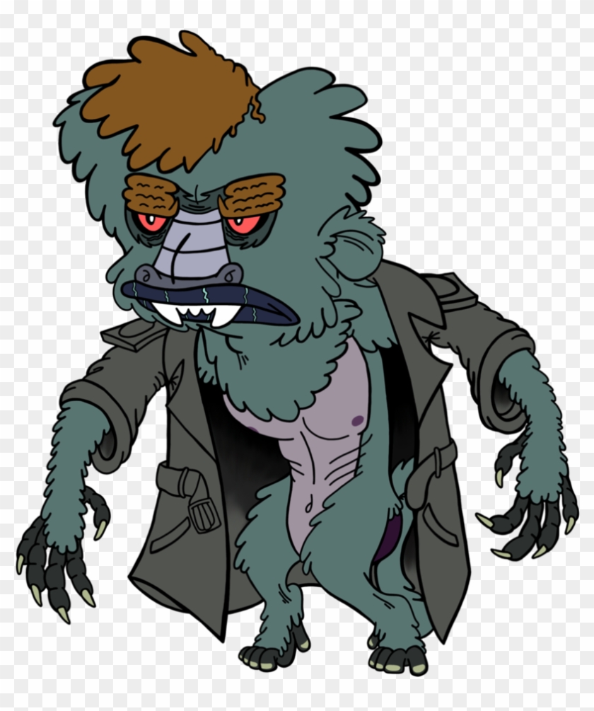 Project S - C - O - M - A - M , Werebaboon Model By - Cartoon #893752