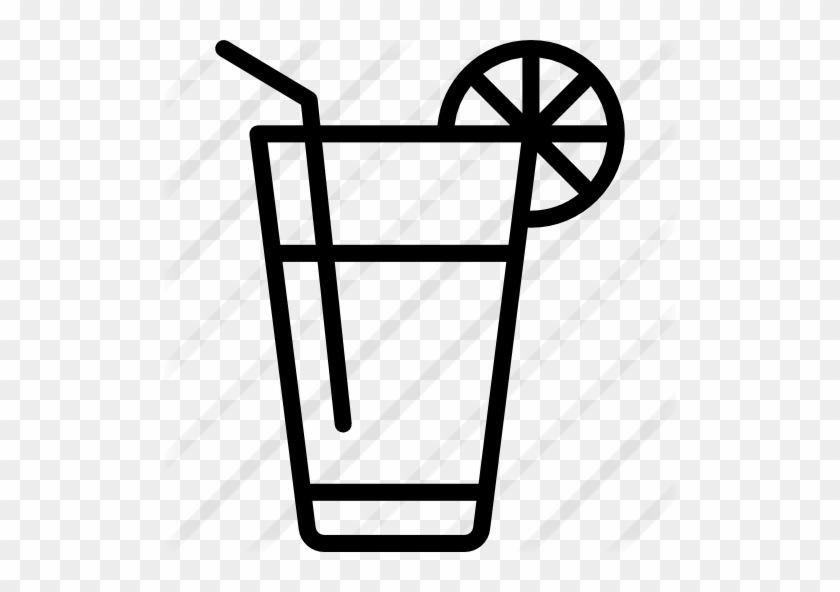 Soft Drink - Eistee Liniensymbol #893940