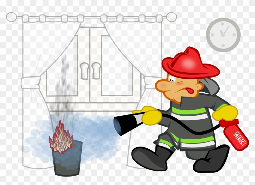 Fireman Extinguisher By Mimooh - Cartoon #894140