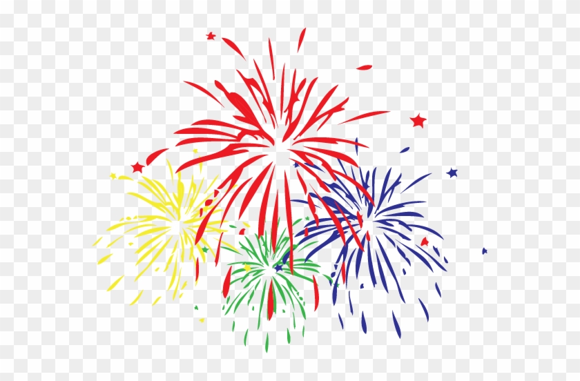 Pin Fireworks Clipart Transparent Background - Clip Art #894419