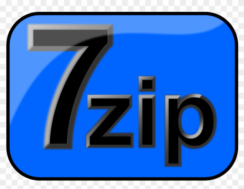 How To Set Use 7zip Glossy Extrude Blue Svg Vector - Company #894502