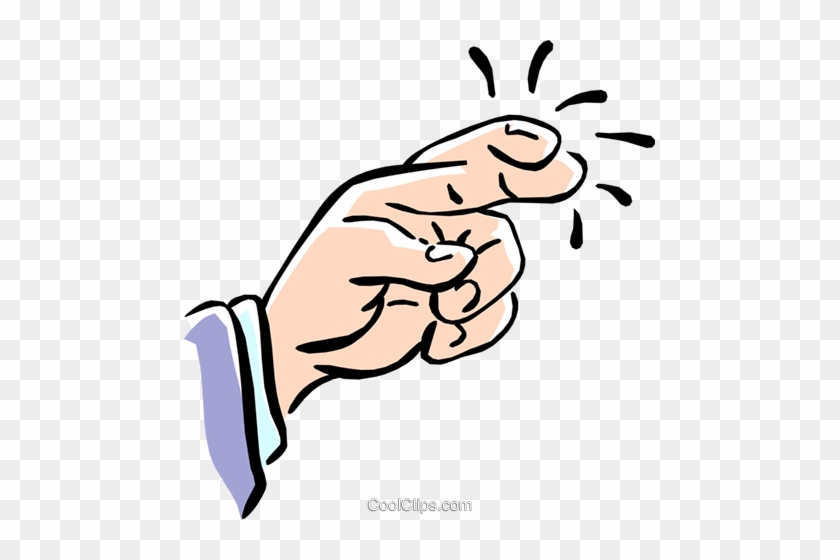 Cross Your Fingers Royalty Free Vector Clip Art Illustration - Daumen Drücken Clipart #894800
