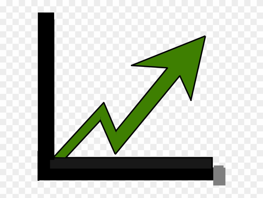 Green Profit Arrow Outline Clip Art At Clker - Clip Art #894814