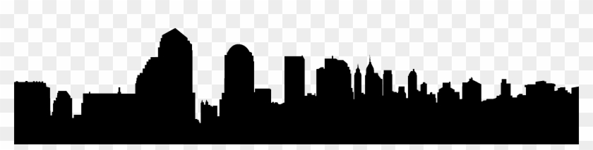 City Skyline Silhouette 02 Vector Eps Free Download, - View Of New York From Nj City #894923