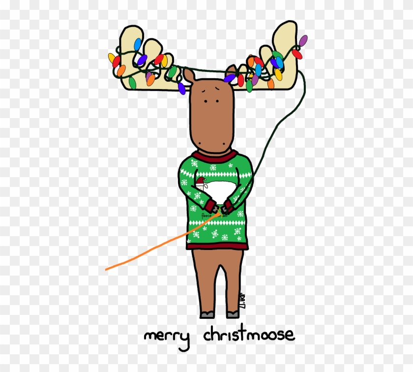 Merry-chrismoose - Cartoon #894932