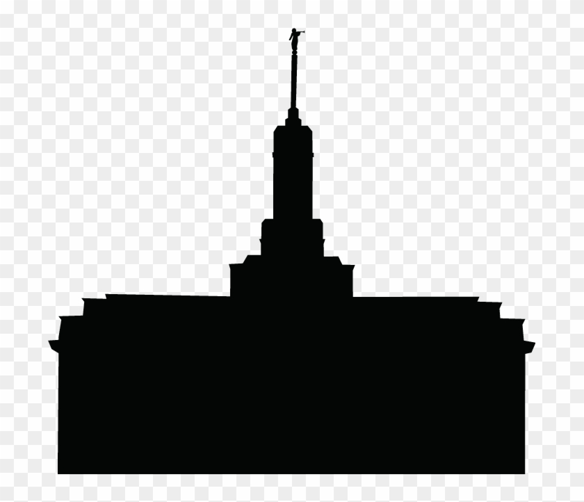 Lds Clipart Salt Lake Temple Clip Art - Temple Silhouette Clip Art #895014
