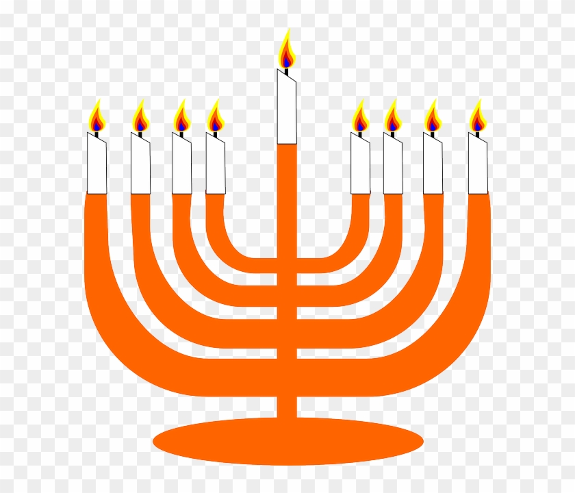 Jewish Monuments In Barcelona - Menorah Clip Art #895062