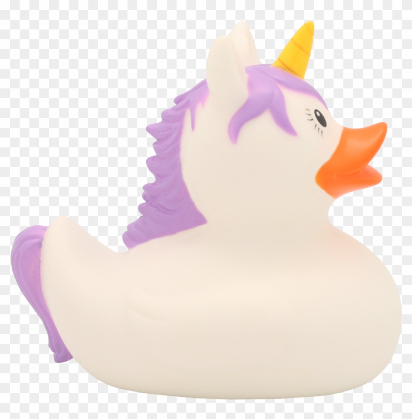 Unicorn Rubber Duck, White By Lilalu - Lilalu Badeente Einhorn - Weiß #895881