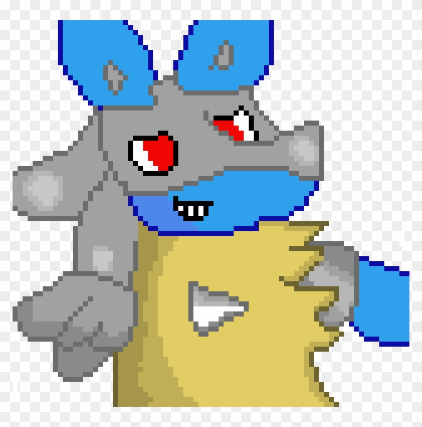 Lucario Pokemon Pixel Art #896127
