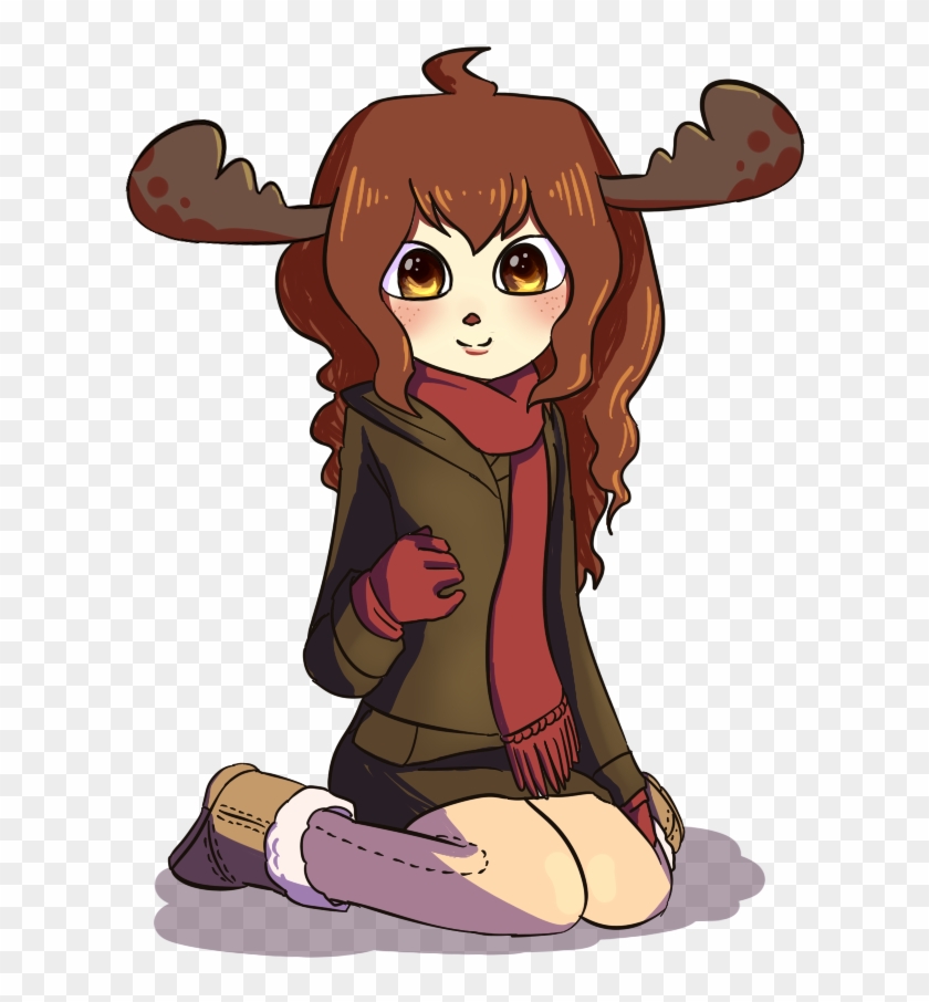 Moose Girl By Knightaur - Moose Girl #896441