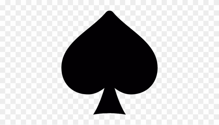 Symbol Of Spades Vector - Spade Icon #896702