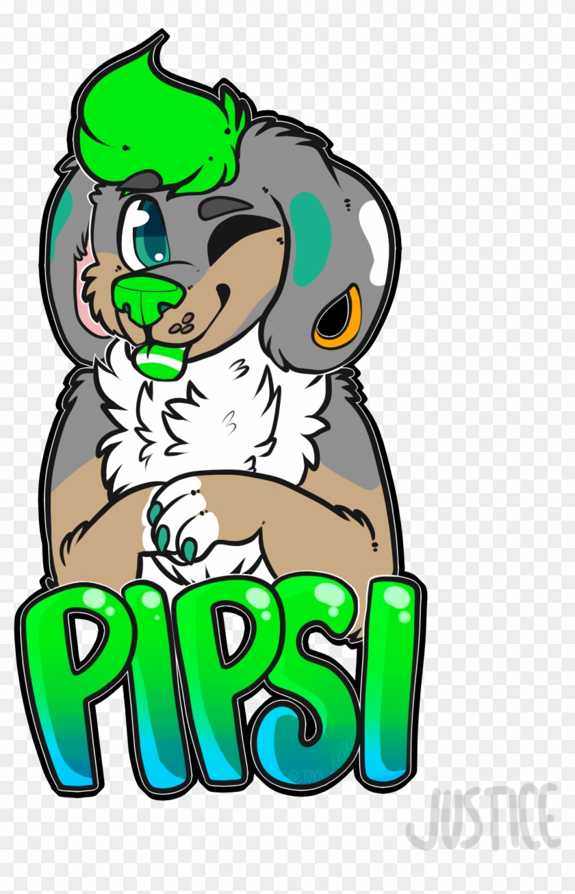 Pipsi Badge By Toxic-justice - Cartoon #896741