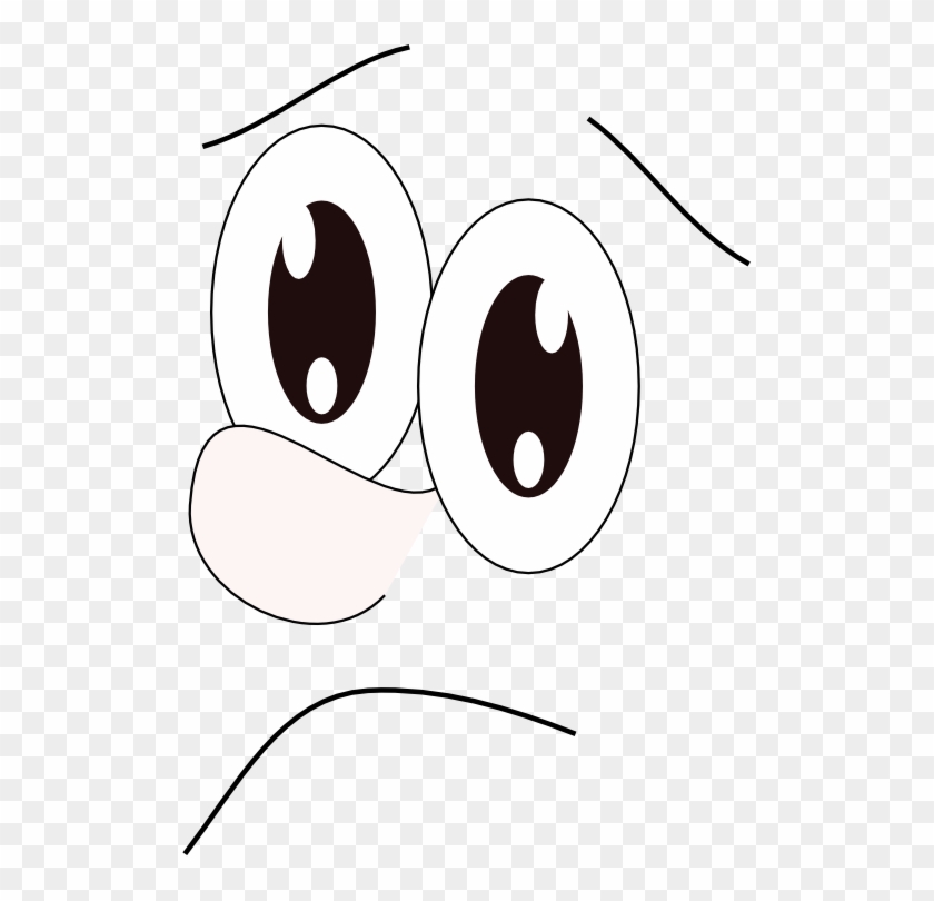 Free Sad Face Clip Art Pictures Clipartix - فيس حزين ابيض واسود #897046