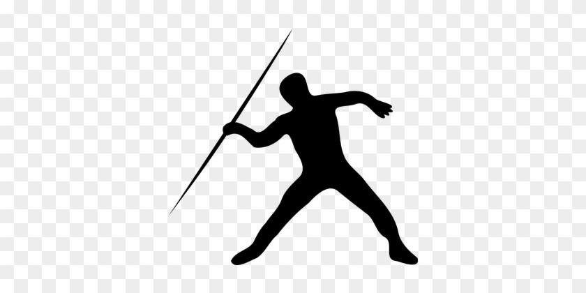 Lance Javelin Throw Shaft Throwing Javelin - Track And Field Silhouette #897247