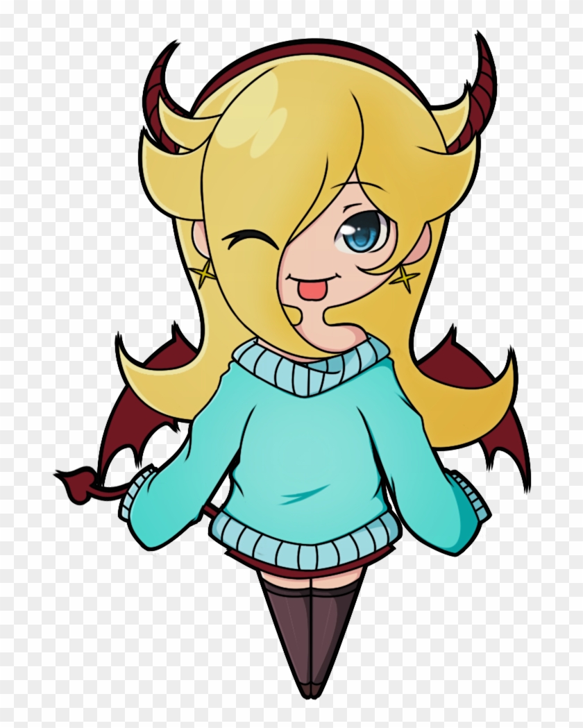 Chibi Devil Rosalina By Tempussubsisto - Cartoon #897543