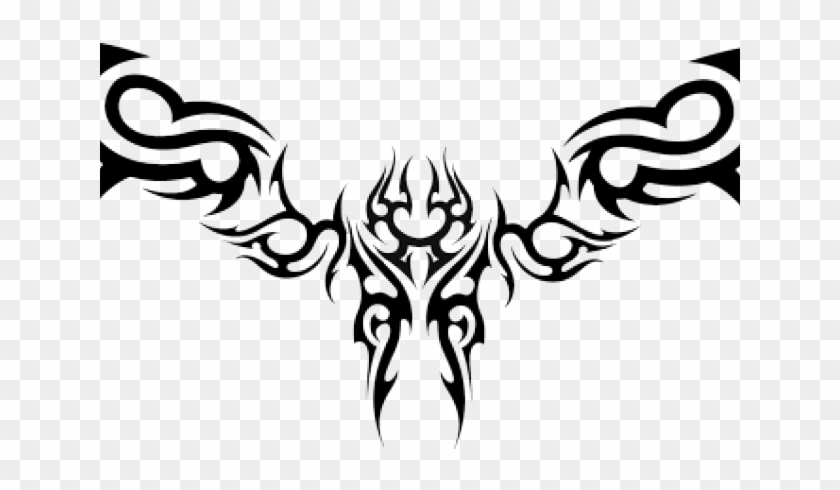Tattoo Clipart Transparent Background - Tribal Back Tattoo Design #898007