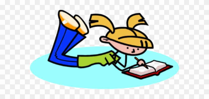 Geografía - Writing In A Journal Clip Art #898499