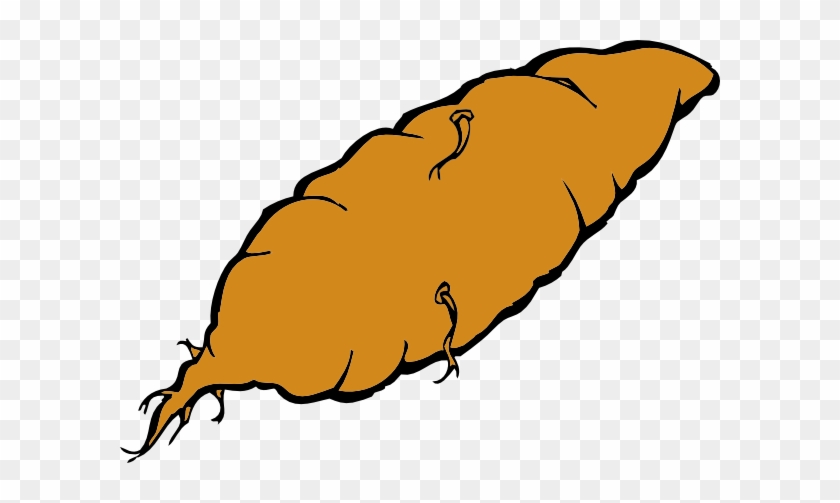 Yam Sweet Potato Vegetable Clip Art At Clker Com Vector - Cartoon Picture Of Yam #898771