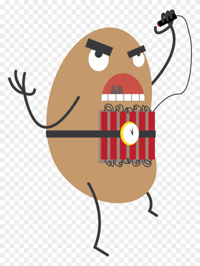 Exploding Potato By Burashidesign - Exploding Potato Gif #898786