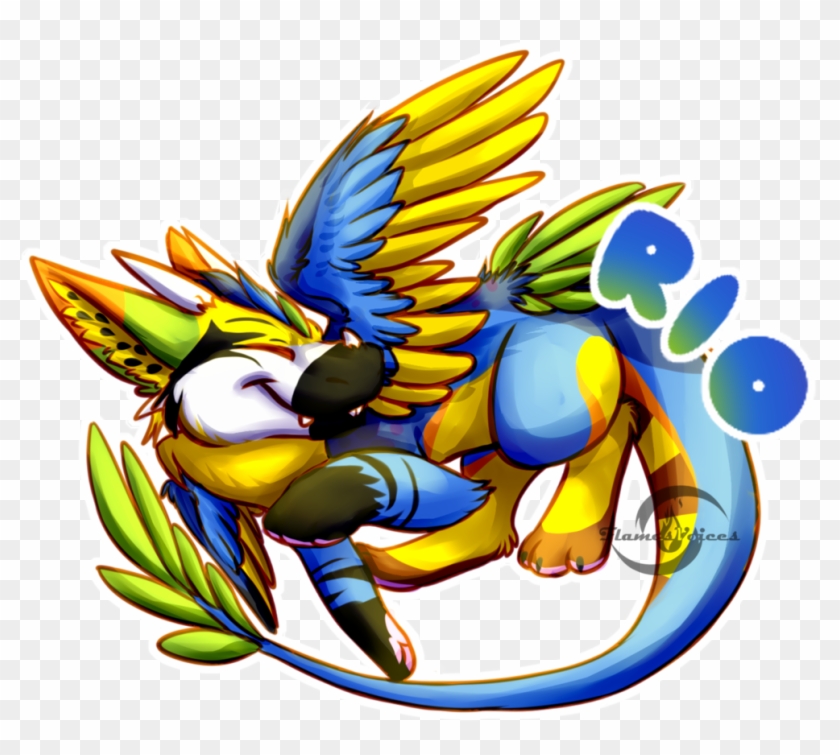 Rio Ych Badge By Flamesvoices Rio Ych Badge By Flamesvoices - Cartoon #899234
