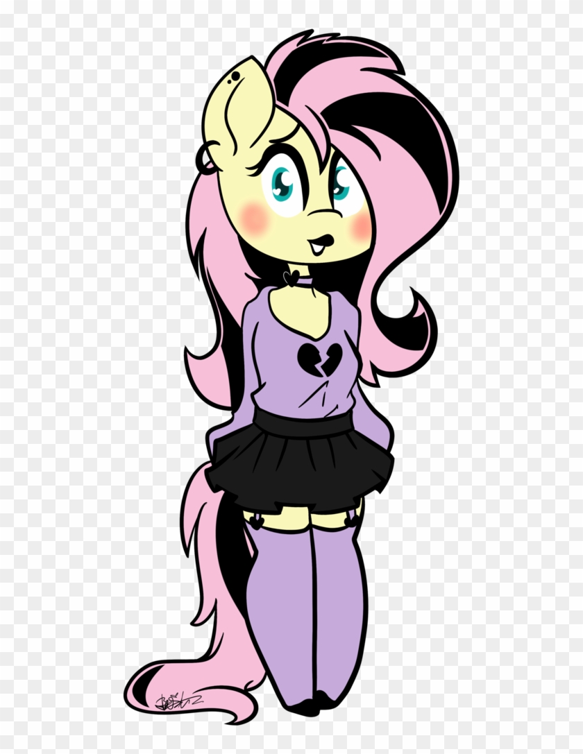 Befishproductions, Black Lipstick, Blushing, Chibi, - Cartoon #899662
