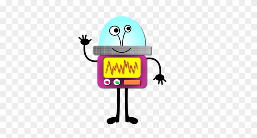 Cartoon Of Robot - Robot #899936
