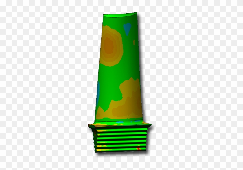 Cad Data To 3d Scan Data Comparison - Turbine #900066