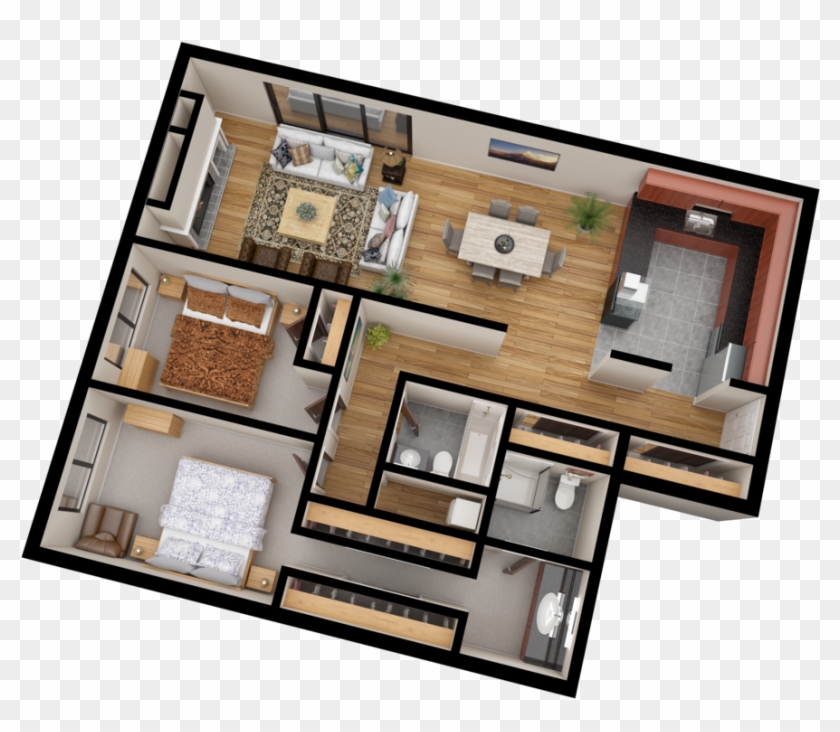 02 Apartment Line - Apartment #900558