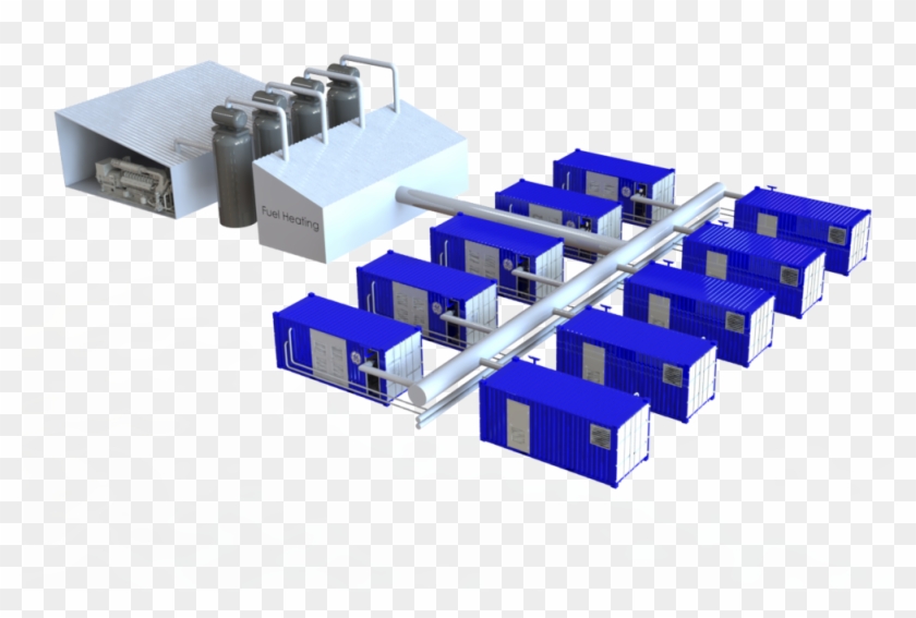 4 Engines, 10 Orc System Iso View - Engine #900608
