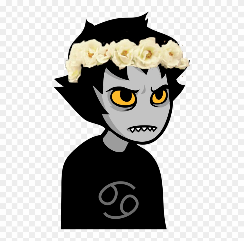 Karkat Vantas Flower Crown 3 - Karkat Vantas #900838