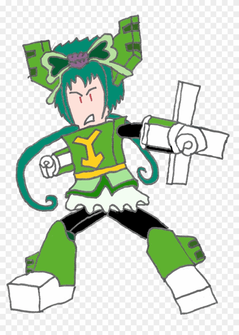 Green Cartoon Character Clip Art - Cartoon #900912