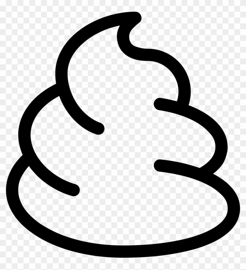 Png File Svg - Poop Outline Png #901023