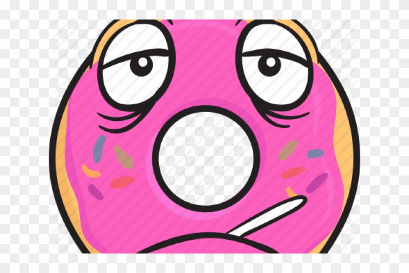Doughnut Clipart Smiley - Clip Art #901218
