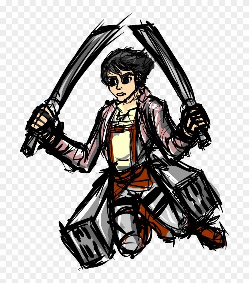 Attack On Titan Eren Sketch By Bdoyle75 - Cartoon #901437