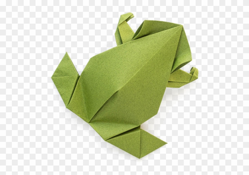 آموزش ساخت کاردستی با کاغذ - Origami Frog Drawing #901570