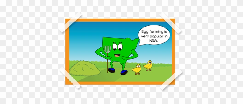 New South Wales Has The Highest Proportion Of Egg Farming - Cartoon #901996