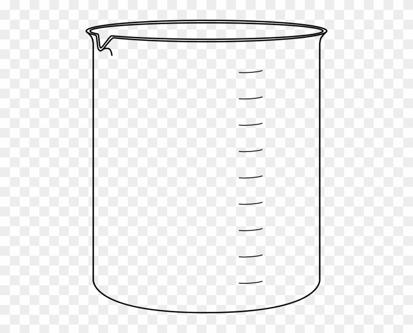 Empty Lab Beaker Clip Art At Clker Com Vector Clip - Glass Beaker Clipart #902011