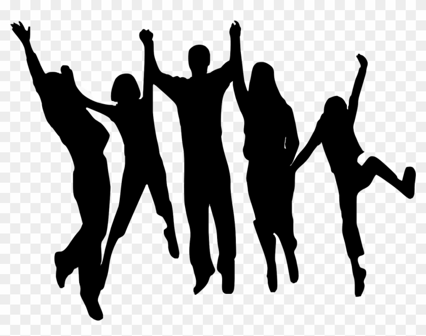 Young People Silhouette Png #902279
