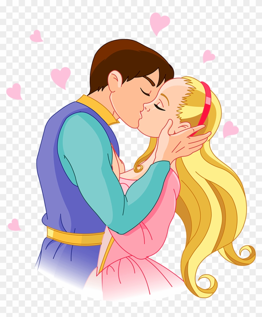 Cartoon Drawing Kiss Clip Art - Once Upon A Time [book] #902509