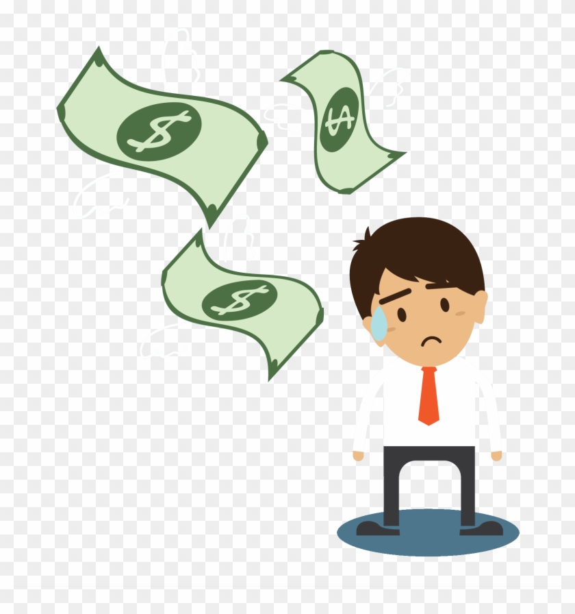 Refund Clipart Lost Money - Businessperson #902757
