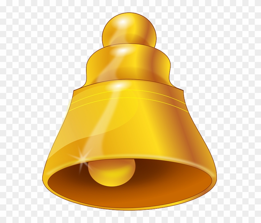 Church Bells Bell, Gold, Ring, Ringing, Wedding, Church - Ghanti Png #902906