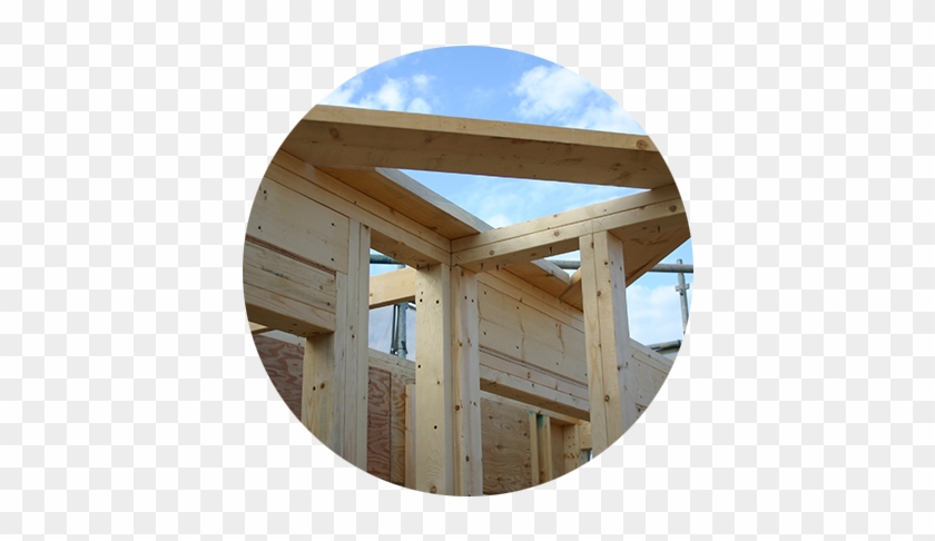 建設中のツーバイフォー（2×4）住宅 - House #903010