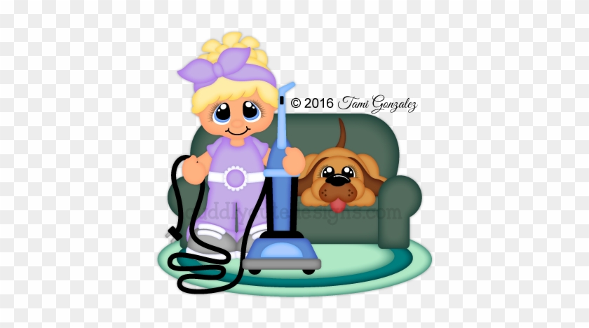 Vacuuming Cutie - Scrapbooking #903185