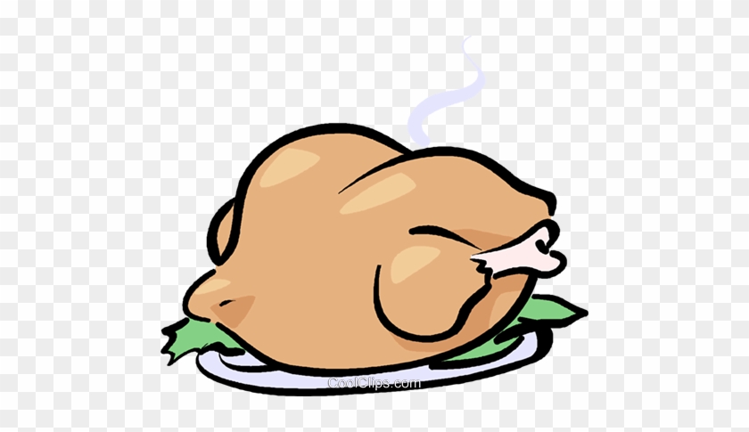 Roast Turkey Royalty Free Vector Clip Art Illustration - Peru Assado Desenho #903337