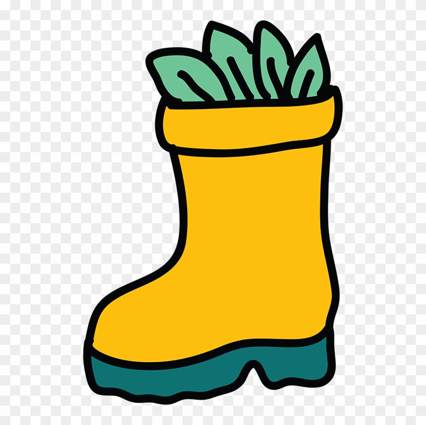 Drawing Cartoon Clip Art - Rain Boots Clipart Png #903376
