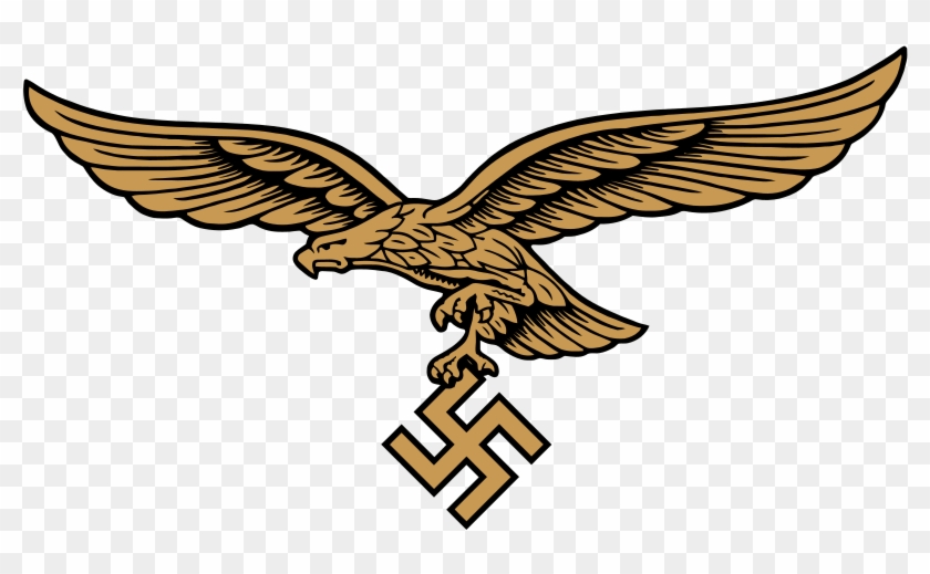 Coa Luftwaffe Eagle Gold - Luftwaffe Png #903513