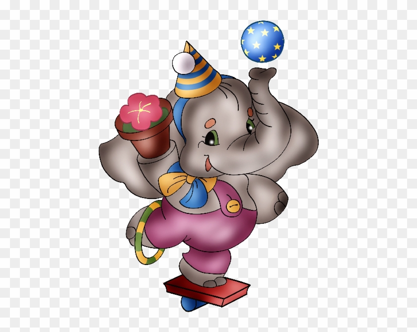 Circus Elephant Cartoon Clip Art Images - Funny Elephant Cartoon Png #903981